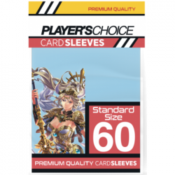 Player's Choice Premium Standard Sized Card Sleeves - Powder Blue (60 Sleeves)