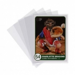 UP - 2-1/2 X 3-1/2" Platinum Series Card Protectors - 600ct"