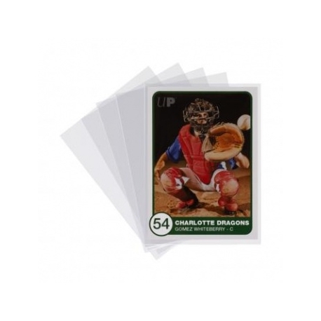 UP - 2-1/2 X 3-1/2" Platinum Series Card Protectors - 600ct"