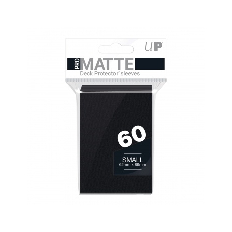 UP - Small Sleeves - Pro-Matte - Black (60 Sleeves)