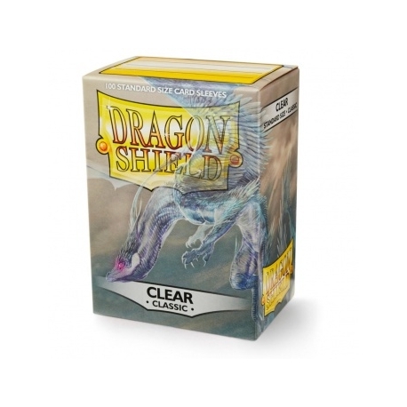 Dragon Shield Standard Sleeves - Clear (100 Sleeves)