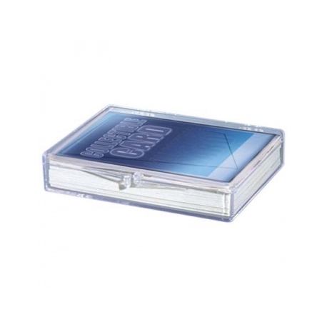 UP - Hinged Clear Box - (For 35 Cards)