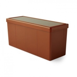 Dragon Shield Four-Compartment Box - Copper