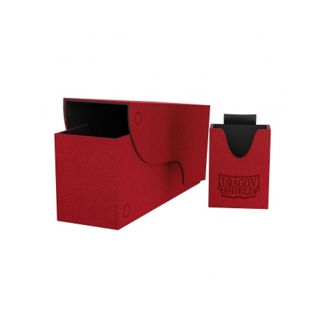 Dragon Shield Nest Box+ 300 Red/Black