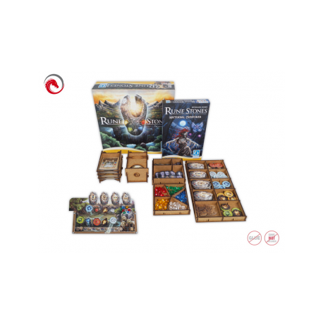 e-Raptor Insert Runes Stones + expansion + 4x organizer