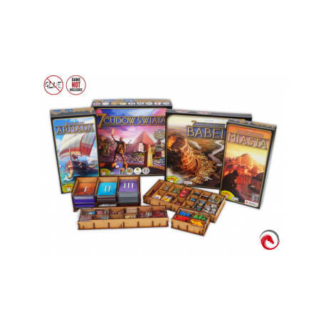 e-Raptor Insert Seven Wonder + all Expansions