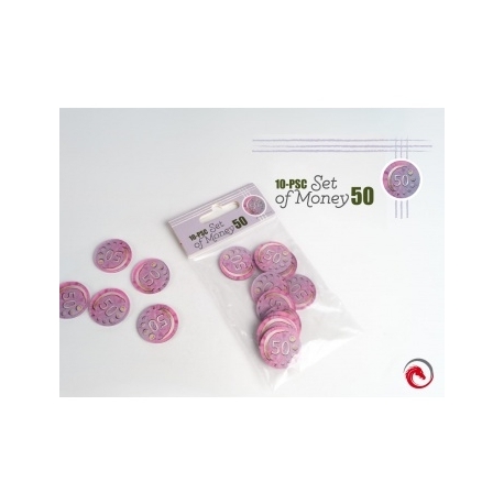 e-Raptor 10-Piece Set of Money 50