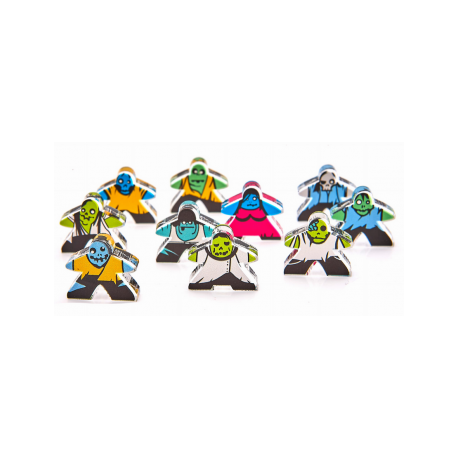 e-Raptor Meeples Zombie Army