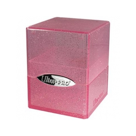 UP - Satin Cube - Glitter Pink