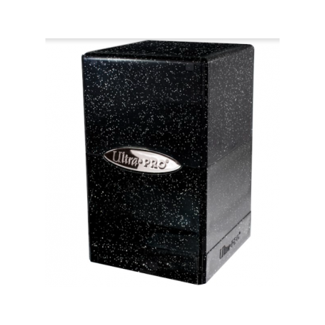 UP - Satin Tower - Glitter Black