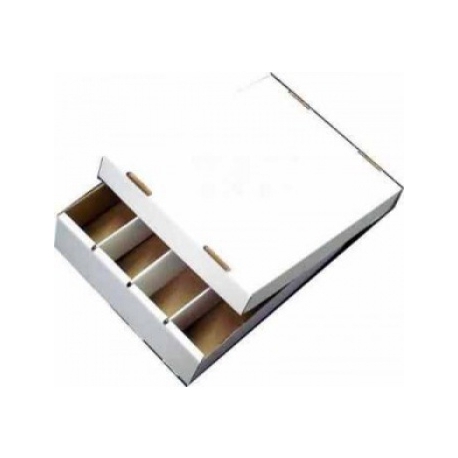 Cardbox / Fold-out Box with Lid for Storage of 4.000 Cards