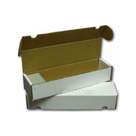 Cardbox / Fold-out Box for Storage of 1.000 Cards