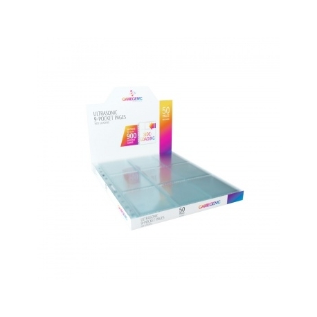 Gamegenic - Ultrasonic 9-Pocket Pages Sideloading DISPLAY