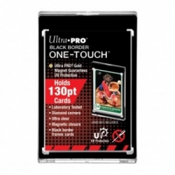 UP - 130PT Black Border UV One-Touch Magnetic Holder