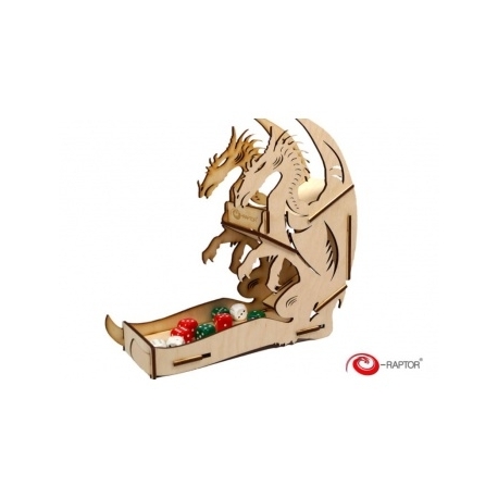 e-Raptor Dice Tower Dragon Wooden