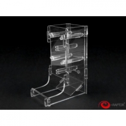 e-Raptor Dice Tower Cuboid Transparent