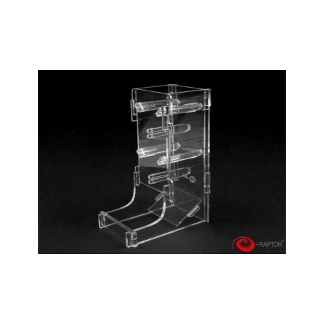 e-Raptor Dice Tower Cuboid Transparent