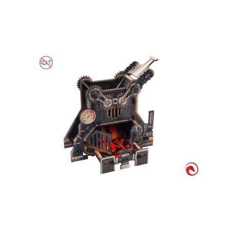 e-Raptor Dice Tower Steampunk Furnance
