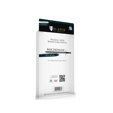 Paladin Sleeves - Michonne Premium XXXL 120x210mm (55 Sleeves)