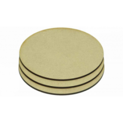 Kraken Wargames - MDF Base round 130mm (3)
