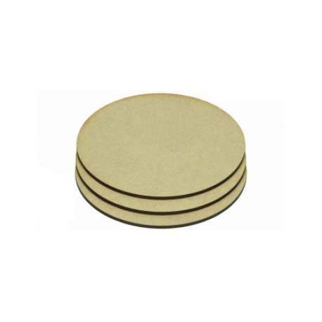 Kraken Wargames - MDF Base round 130mm (3)
