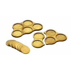 Kraken Wargames - 32mm Movement Tray Pack (2)