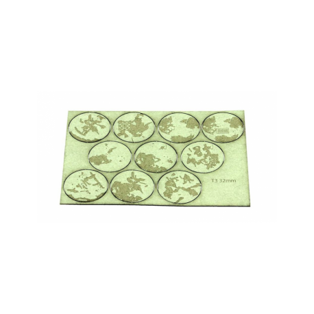 Kraken Wargames - Base Topper T3 40 mm (10)