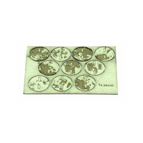 Kraken Wargames - Base Topper T4 24 mm (10)