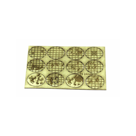 Kraken Wargames - Base Topper T5 24 mm (10)