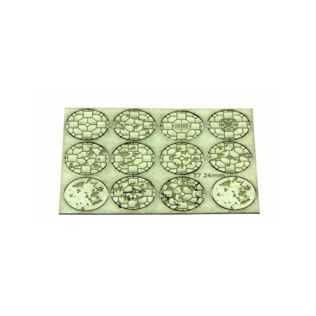 Kraken Wargames - Base Topper T7 24 mm (10)