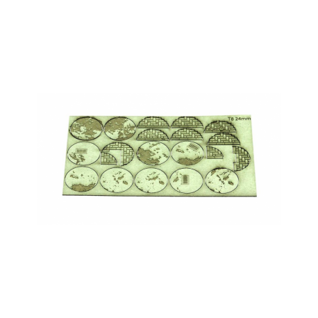 Kraken Wargames - Base Topper T8 24 mm (10)