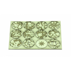 Kraken Wargames - Base Topper T10 24 mm (10)