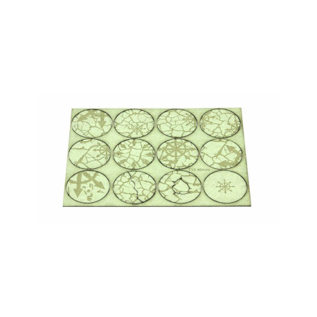 Kraken Wargames - Base Topper T10 40 mm (10)