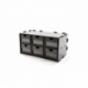 Kraken Wargames Black Paint Rack: Schrank mit 6 Schubladen
