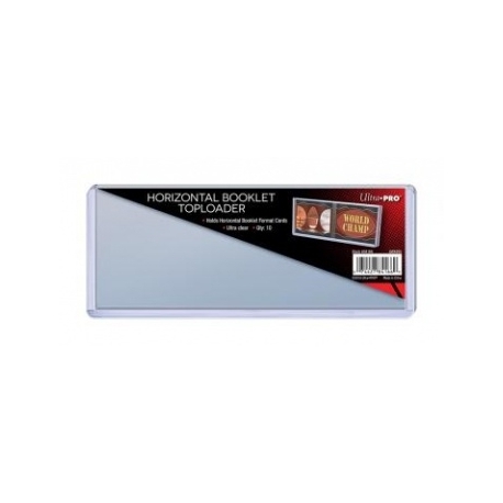 UP - Horizontal Booklet Toploader (10 Pieces)