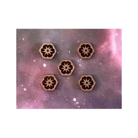 Kraken Wargames - Critical Damage Token (für 2.0 X-Wing geeignet)