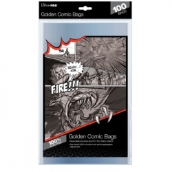 UP - Comic Bags - Golden Size (100 Bags)