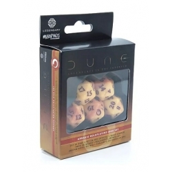 Dados Dune: Arrakis (amarillos)