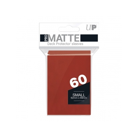 UP - Small Sleeves - Pro-Matte - Red (60 Sleeves)