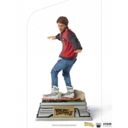 Back to the Future Part II - Marty McFly on Hoverboard Art Scale 1/10