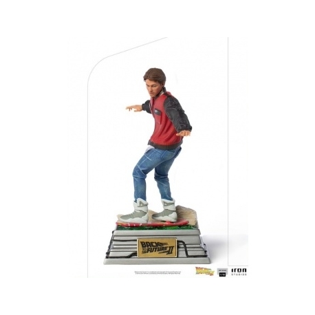 Back to the Future Part II - Marty McFly on Hoverboard Art Scale 1/10