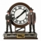Back to the Future Part III - Marty and Doc at the Clock Deluxe Art Scale 1/10