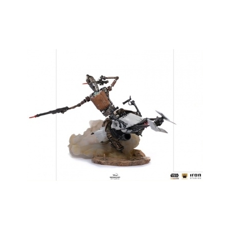 The Mandalorian - IG-11 and The Child Deluxe BDS Art Scale 1/10
