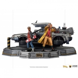 DeLorean Full Set Deluxe - Back to the Future Part II - Art Scale 1/10