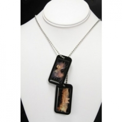 Twilight Breaking Dawn Epoxy Dog Tags Edward with Necklace