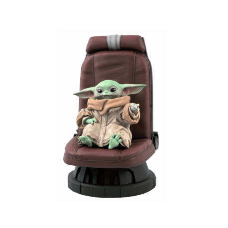 Star Wars: The Mandalorian - The Child In Chair 1/2 Scale Statue