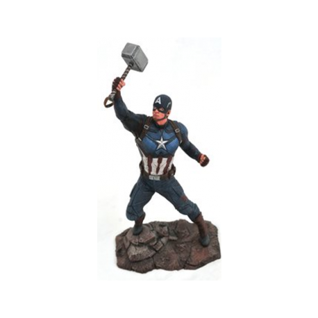 Diamond Select Toys - Marvel Gallery Avengers Endgame Captain Amerika PVC Figure
