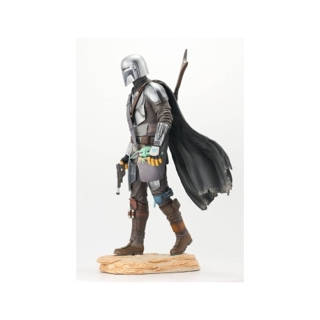 Gentle Giant - Star Wars The Mandalorian W/Child Premier Collection Statue