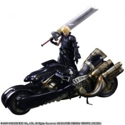 Final Fantasy Vii Advent Children- Play Arts Kai - Cloud And Fenrir