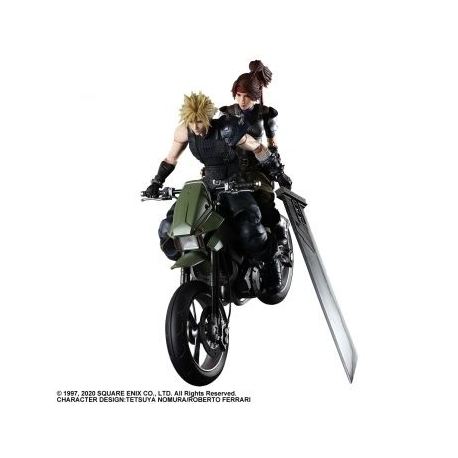 Final Fantasy Vii Remake Play Arts Kai Action Figure Jessie Cloud &